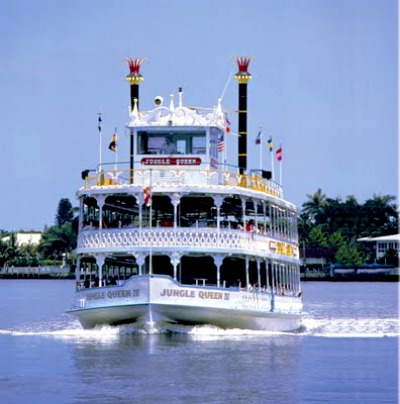 The Jungle Queen Riverboat.