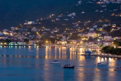 The beautiful St. Thomas harbor.